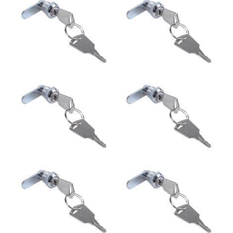pour tiroir d ordinateur lot de 6 16 mm 12 clés pour borne d (1/5)