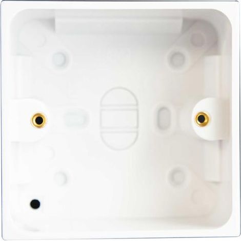 Dencon 8898NB Pattress Box 1-Gang 25mm DCN8898NB