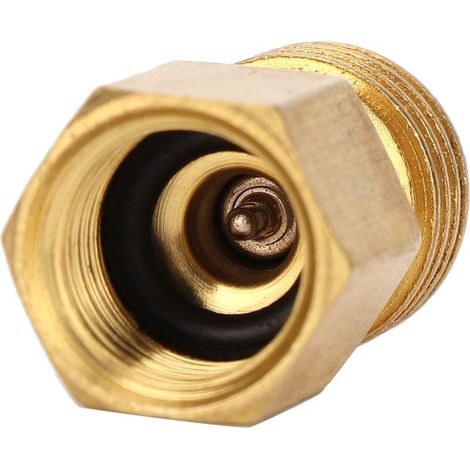 Adaptateur 1/4 SAE Femelle vers 1/2 ACME Mâle pour Climatisation Auto R134A (1/5)