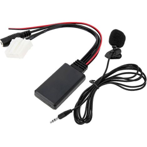 Adaptateur microphone Bluetooth 5.0 pour Mazda 2/3/5/6, avec câble audio auxiliaire de 150 cm. (1/5)