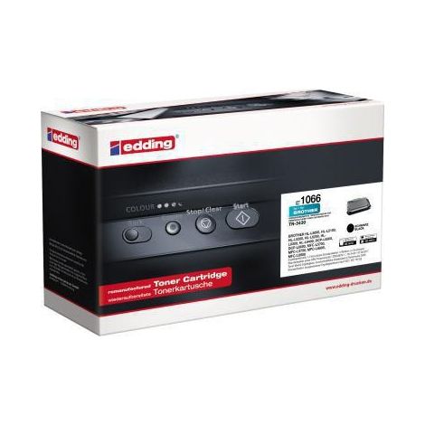 EDDING Toner edding kein Originalzubehör Kompatibel mit: Brother TN-3430 EDD-1066 ca. 3.000Seiten schwarz (1/3)