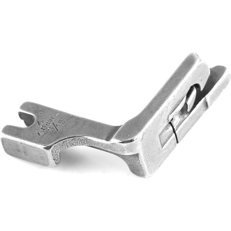 Universeller industrieller Einzelnadel-Rollsaum-Nähfuß für Dickbett-Nähmaschinen (4,8 mm) (1/2)