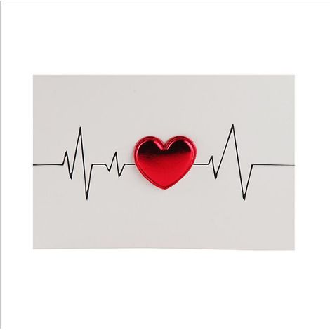 Carte d'amour pour la Saint-Valentin, carte d'invitation de cadeau de mariage, carte postale, anniversaire pour elle, carte de Saint-Valentin (1/4)