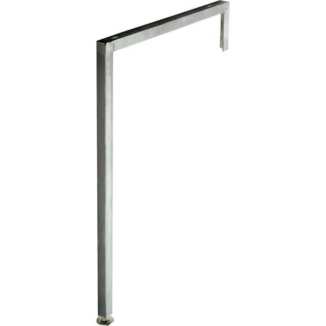 Pieds KWC, SIRIUS, acier inoxydable, 50x850x580 mm (1/2)
