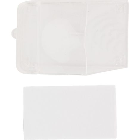 Boîtier transparent étanche et résistant à la pluie pour sonnette extérieure CACAZI (1/5)