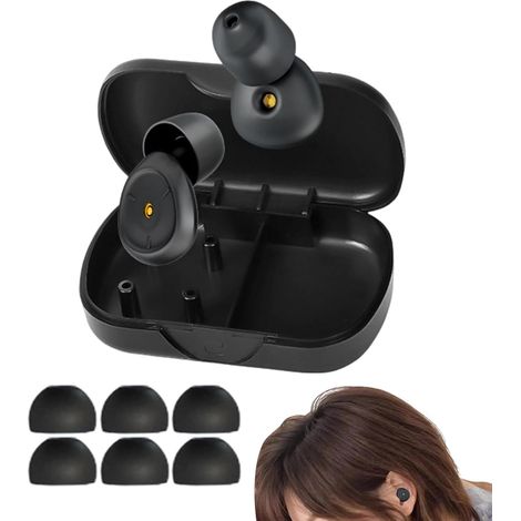 Protections auditives Bouchons de sommeil en silicone pour le sommeil, le ronflement, les voyages, l'avion, les festivals, le travail, la moto, la construction et la mise au point profonde (1/5)