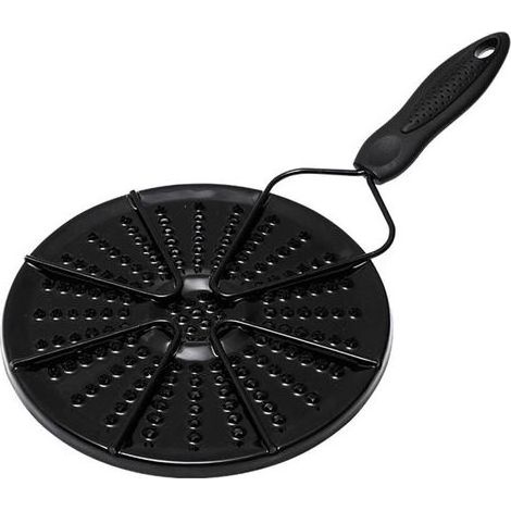 Couvercle de protection contre la chaleur pour cuisinière à gaz, régulateur de flamme durable et sûr, anneau pour mijoteuse, protection pour plaque de cuisson, filtre de protection pour la cuisine (1/5)