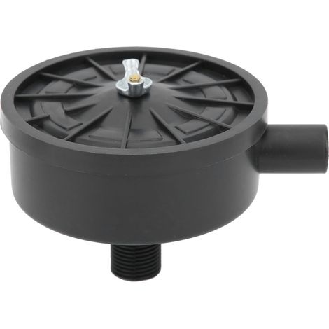 Filtre silencieux pour compresseur à air en métal - Boîtier plastique 65, raccord G1/2 pouce (1/5)