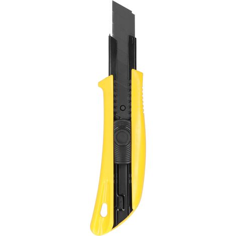 Couteau utilitaire rétractable en acier à verrouillage automatique, coupe-papier, outil de découpe pour travaux manuels, 22 mm (1/5)