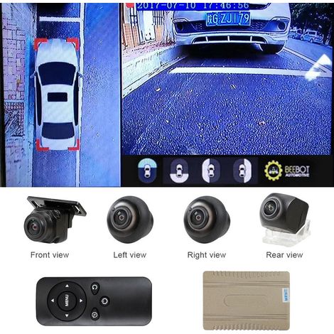 360 Seamless Surround View Digital Video Recorder (2D+1080P+Sony225).