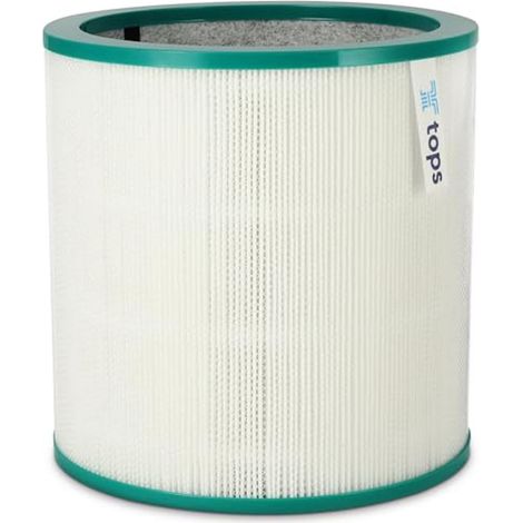 360°-HEPA-Filter – 1 Stück – Aktivkohle – Für Dyson TP00, TP02, TP03, AM11, BP01 – Luftreiniger – 190 mm (1/5)