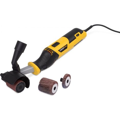 Powerplus Rouleau de ponçage POWX04950 - 310W - 4 accessoires Vitesse souhaitée entre 1600 - 3000 tr/min - max. Ø 45 mm (1/5)