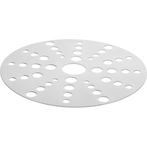 Plaque de transfert de chaleur en acier inoxydable de 18 cm pour plaques à induction comme adaptateur pour casseroles et faitouts à la maison