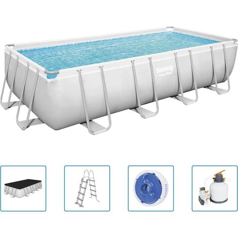 Power Steel'' Rectangular Pool Set, 549x274x122cm, Zubehör (1/5)
