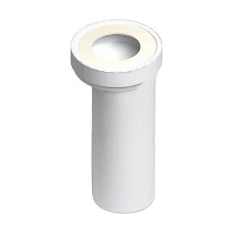 MANCHON EXCENTRIQUE POUR WC AVEC EXTRÉMITÉ LISSE Dimensions : diamètre 90 mm