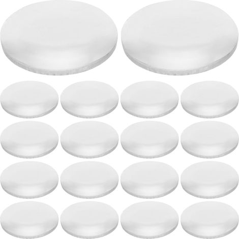50 lentilles convexes rondes doubles de 25 mm en acrylique (1/5)