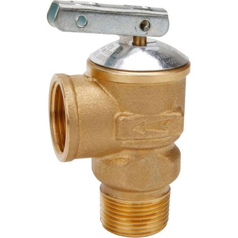 Temperatur- und Druckbegrenzungsventil 3/4 NPT 150PSI Warmwasserspeicher