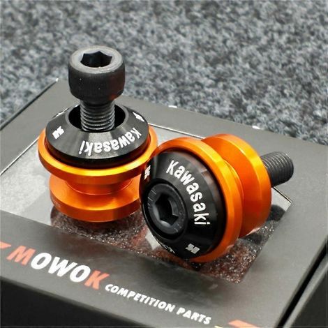 Vis de démarrage modifiées (10 mm orange) pour Kawasaki Z800 VERSYS650 Z1000R/SX ZX6R ZX10R ER6N/F (1/5)