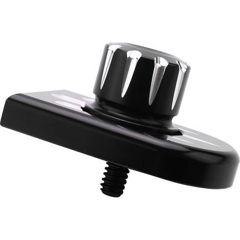 Kit de fixation de vis de selle arrière de moto avec cache-bouton en aluminium usiné CNC pour CVO Touring Softail 96-17 (1/5)