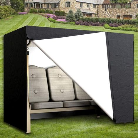 Housse de balancelle de jardin Oxford imperméable et anti-UV (1/5)