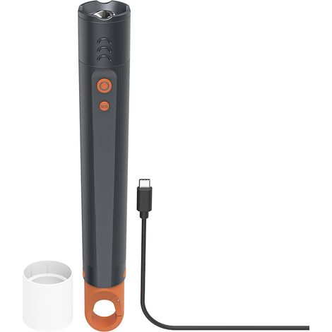 Hama LED-Taschenlampe FLX1200-C, aufladbar, Alu