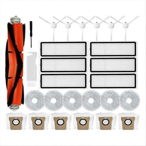 HEPA-Filter für Hauptseitenbürste und Wischmopp C für Xiaomi X10+ / B101CN / Dreame L10S Ultra / S10 Pro Saugroboter
