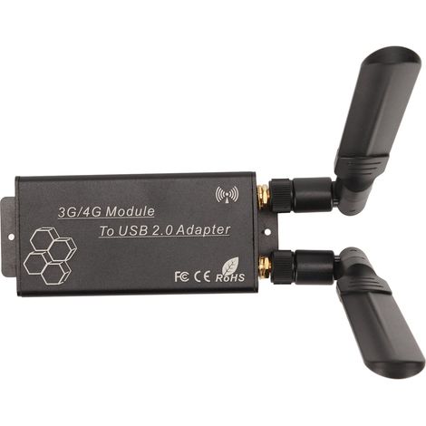 Adaptateur Mini PCIe vers USB-C Plug and Play avec prise en charge du remplacement à chaud des cartes SIM 6 et 8 broches. Adaptateur Mini PCIe vers USB 2.0 pour module 3G/4G. (1/5)