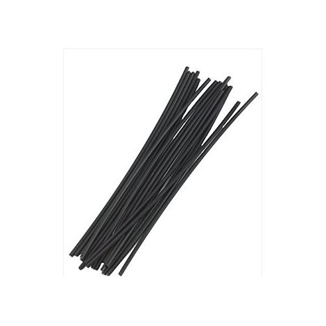 Materiale d'apporto per saldatura plastica, 2,5 x 5 mm, 1 m, nero.