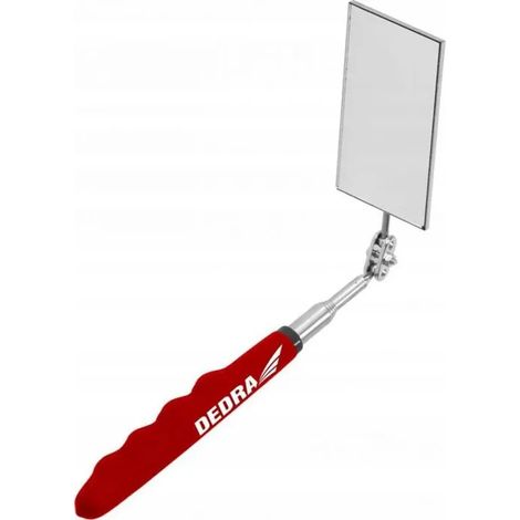 Specchio ispezione Dedra 06F802 manico telescopico 50x90 mm (1/2)