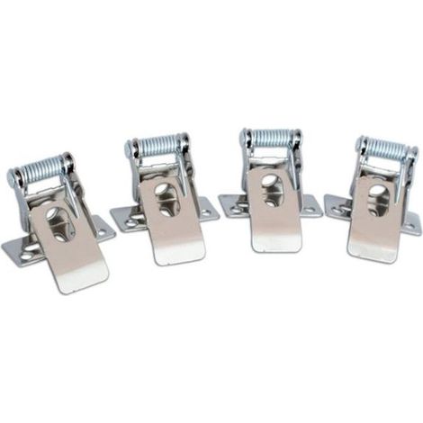 Kit d'encastrement pour dalle LED – Ressorts ALU pour fixation plafond – Installation facile – Compatible panneaux LED Silamp