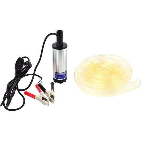Bomba Sumergible 12V 37 Mm Para Diesel Y Agua Con Filtro Externo Y Válvula (1/5)