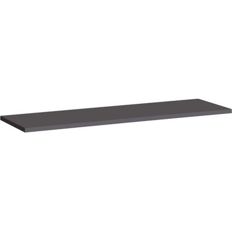 Étagère - Switch PW 2 - L 120 cm x H 2,2 cm x P 20 cm - Graphite - Livraison gratuite