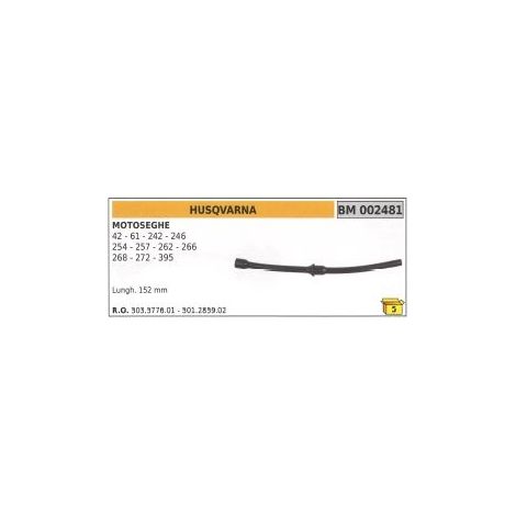 Tubo soplador de gasolina HUSQUVARNA para motosierra 42 - 61 - 242 - 254 - 257 - 262