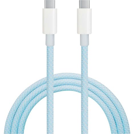 Câble USB Type C vers USB Type C en nylon tressé de 1,5 m
