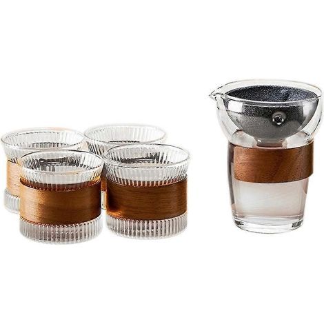 Machine à thé semi-automatique avec système de filtration non poreux (1/5)