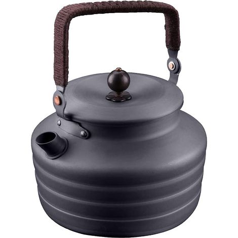 1,3-Liter-Camping-Wasserkessel, tragbarer Camping-Teekessel für Outdoor-Aktivitäten wie Wandern und Picknicken