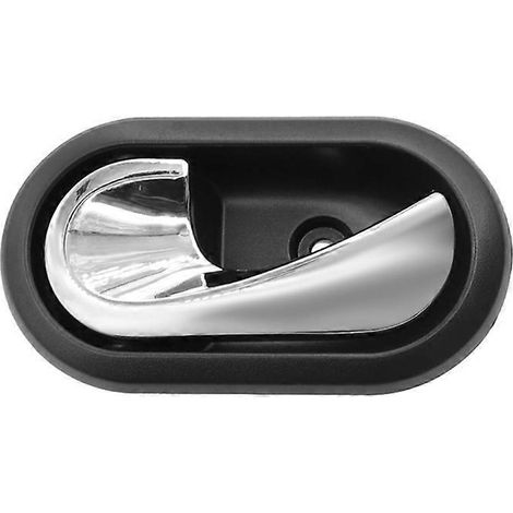 Poignée de porte gauche/droite pour Sandero Duster 2012-2016, pièce de remplacement stylée pour intérieur/extérieur, design robuste, finition noire, compatible gauche. (130 caractères) (1/4)