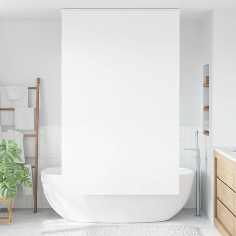 Store enrouleur de douche,Store à rouleau avec cassette largeur du tissu 126 cm CFW1221924 (1/5)