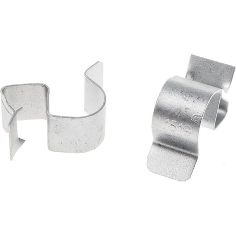 Rs Pro – Clip pour rebord de poutre – Acier – Épaisseur de bride 8 à 12 mm – Plage diamètre câble 15 à 19 mm – Pack de 25 unités