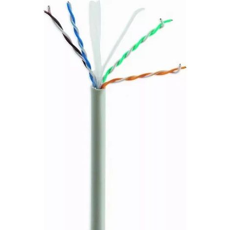 Câble réseau Gembird CAT6 UTP 100m U/UTP (UTP) Gris (1/4)