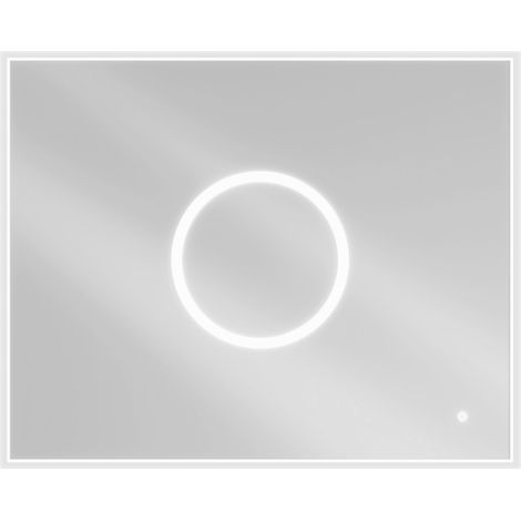 Mexen Koga espejo de ba帽o iluminado 100 x 80 cm, LED 6000K, antivaho - 9821-100-080-611-00 (1/5)
