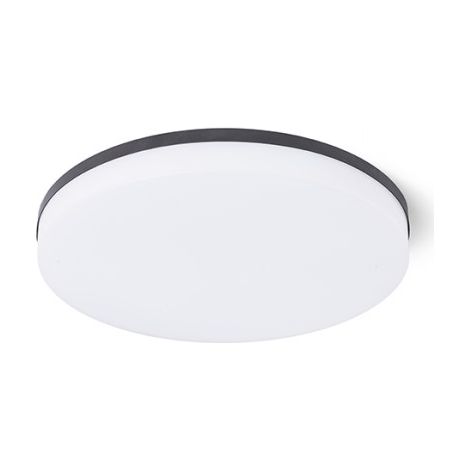 Plafoniera COIMBRA da incasso nero 230V LED 24W 3000K