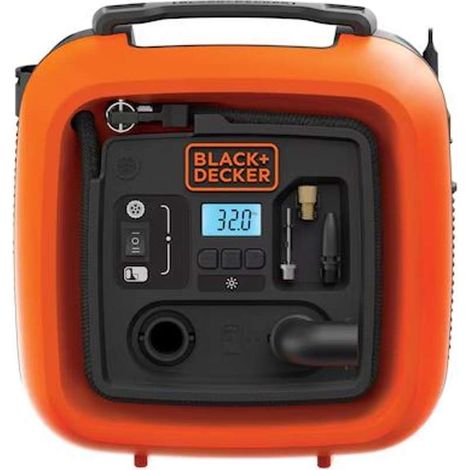 Gonfiatore-compressore cablato - 11 bar 160 PSI BLACK+DECKER ASI400-XJ (1/10)