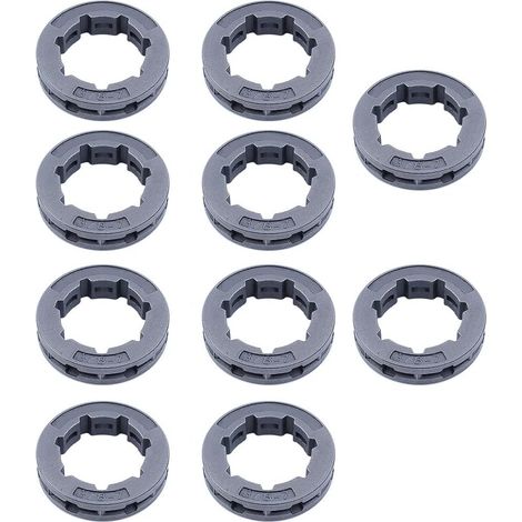 BDD 10 pièces 3/8 "7T 22mm pignons de jante d'entraînement à chaîne pour 3800 4500 5200 5800 6200 1700 1800 pignons pour tronçonneuses Husqvarna (1/5)