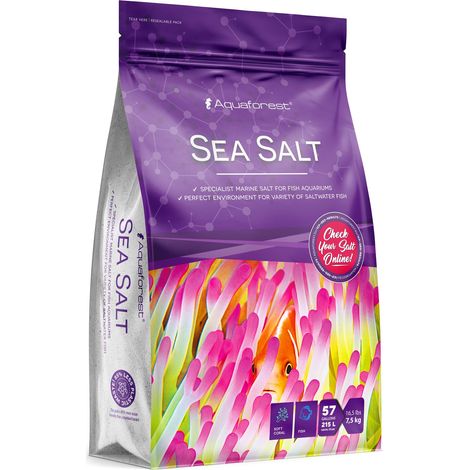 Sel de mer Aquaforest, sac de 7,5 kg