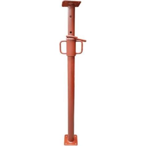 Etai de maçon peint écrou acier 1.60 à 2.90 m – Charge de 1400 à 2100 kg – Diamètre fût Ø 56 mm – Pour chantiers humides