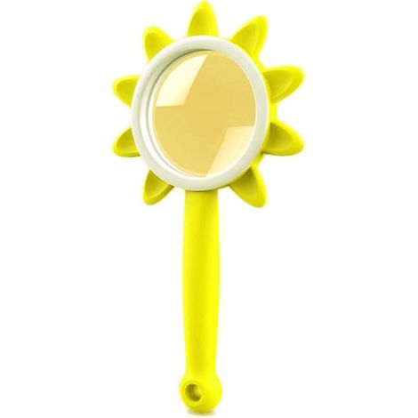 loupe Mignonne (jaune), Lentille Haute Dfinition Assortie Aux Couleurs De Dessin Anim, Loupe Portable, Adapte  L'exploration, Aux Insectes, Aux Pl (1/5)