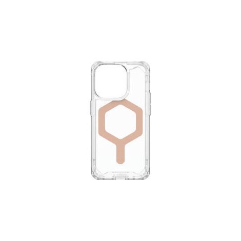 Funda movil back cover uag plyo transparente magsafe hielo/oro rosa iphone 15 pro (1/4)