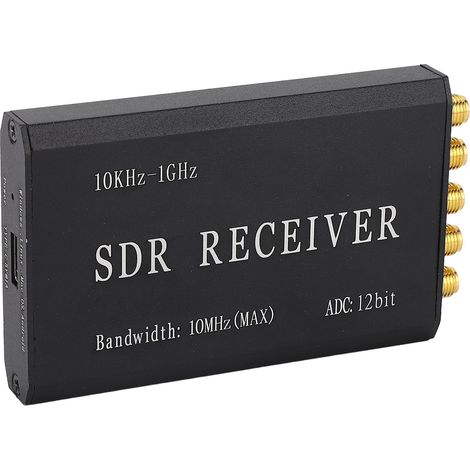 Récepteur SDR 12 bits 1MHz-1GHz avec Module Radio Logiciel et Bande Passante 10MHz (1/5)