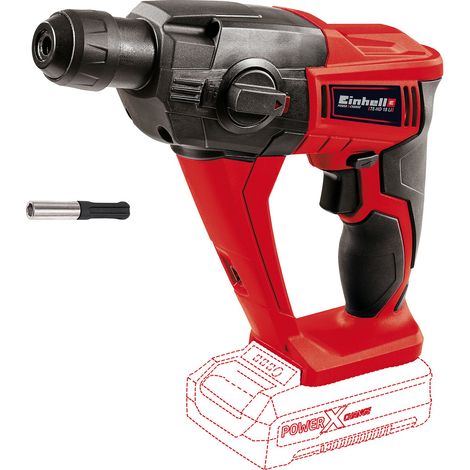 Einhell Marteau Perforateur sans fil TE-HD 18 Li - Solo PXC (18V, Couple 9,9Nm, Eclairage LED) Livré sans Batterie ni Chargeur (1/5)